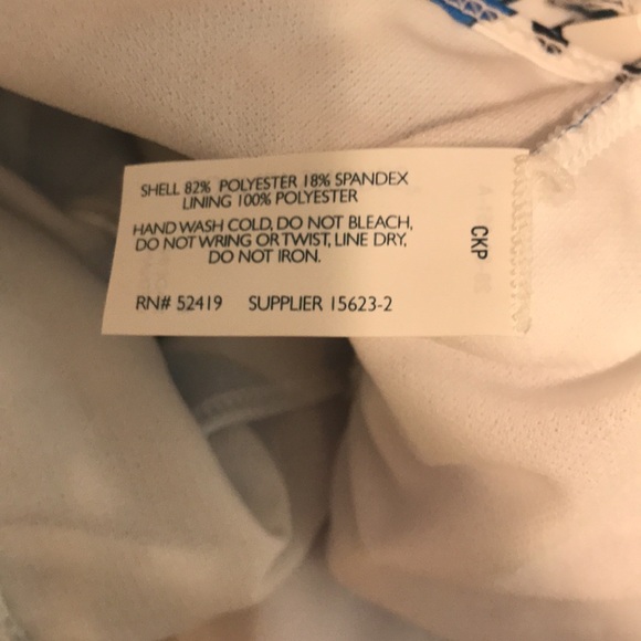 NEW Sonnet Shores Exotic Swim Dress SZ 6 - Picture 8 of 8